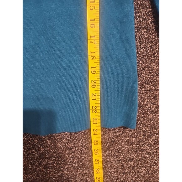 Cyrus Women's Intellect Turquoise Green Small S Cut-Out V N-Neck Top New NWT - Picture 7 of 12